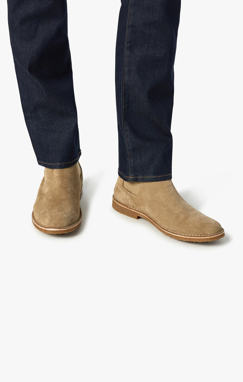 34 Heritage Courage Straight Leg Jeans In Rinse Vintage