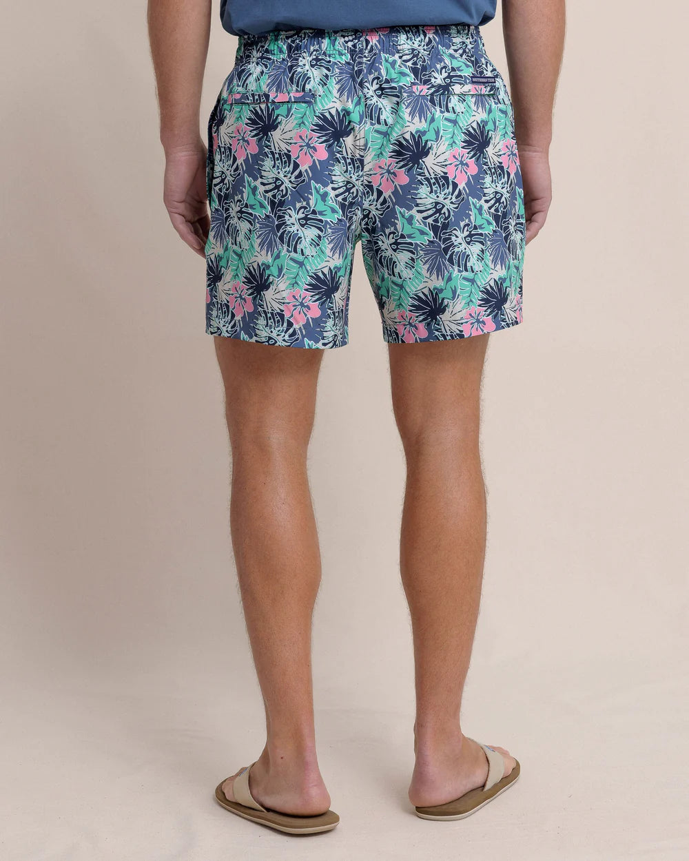 Southern Tide Men’s Grand Palms Swim Trunks
