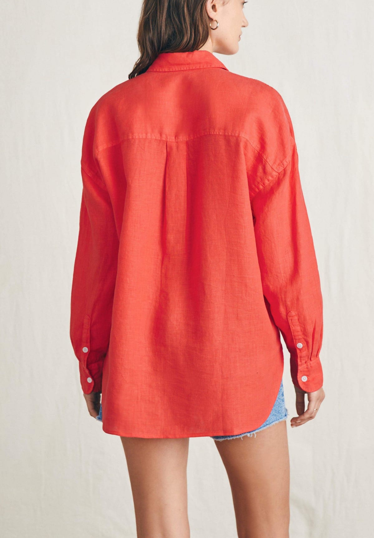 Faherty Women's Laguna Linen Relaxed Shirt