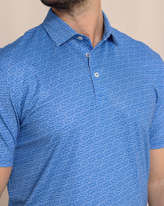 Southern Tide Men’s Short Sleeve Driver Make It Snappy Polo