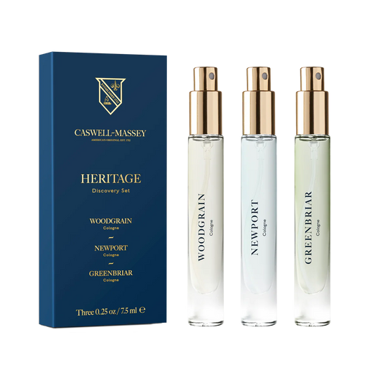Caswell-Massey Heritage Cologne Discovery Set-Set Of 3