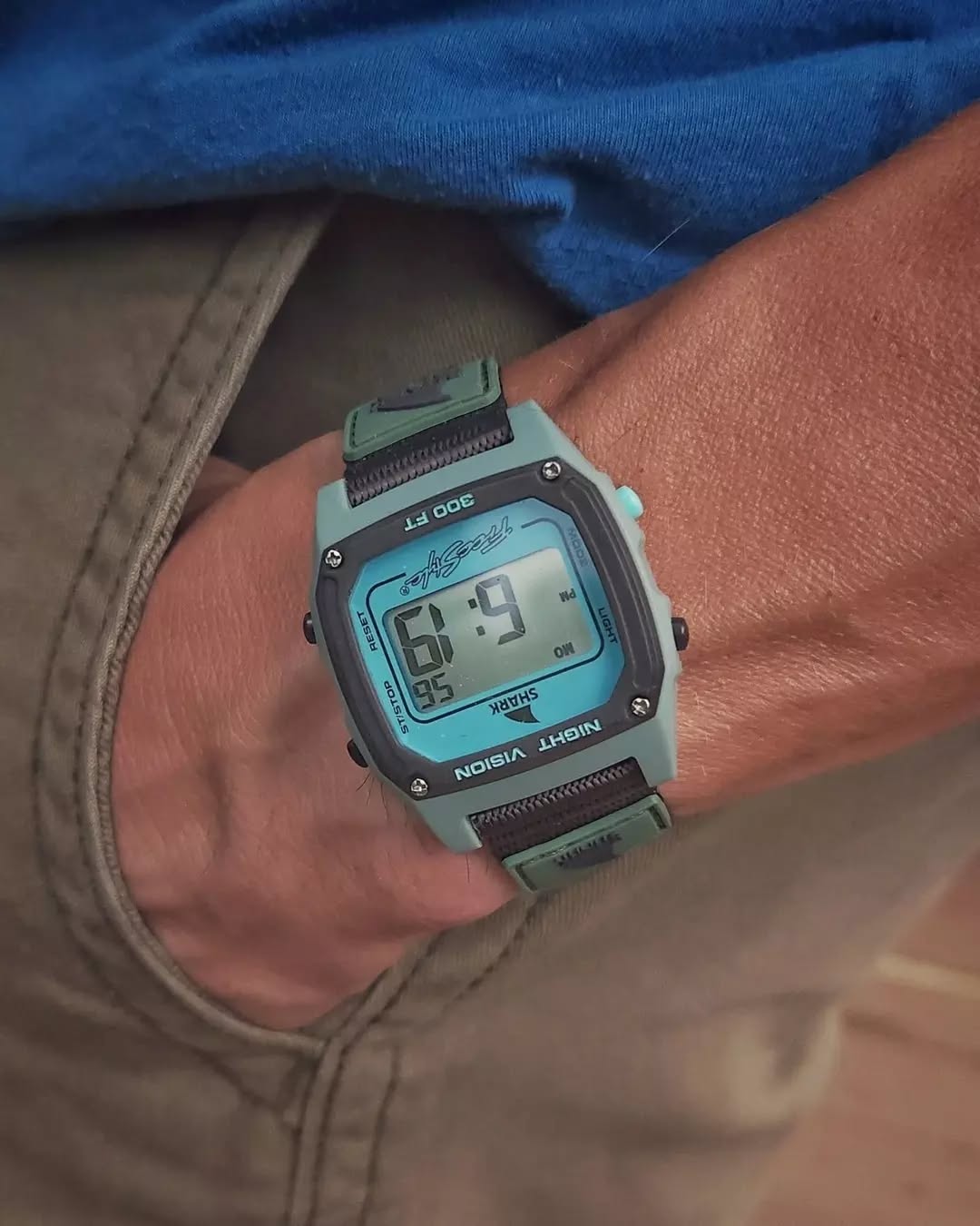 Freestyle Shark Classic Clip Watch-Grey/Blue