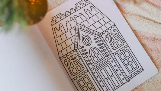 Pippi Post Cozy Christmas Coloring Book