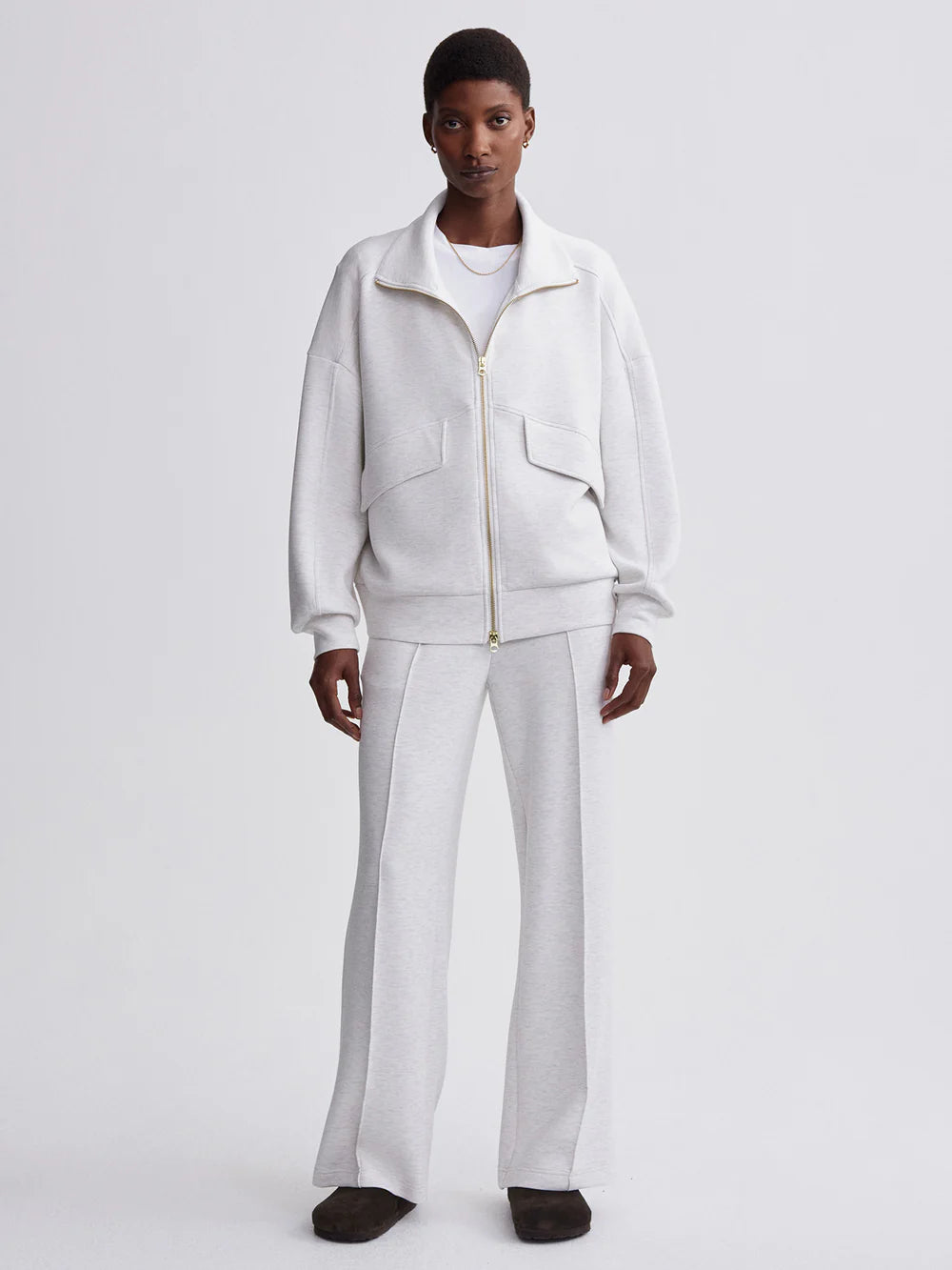 Varley Garcia Zip Through Sweat