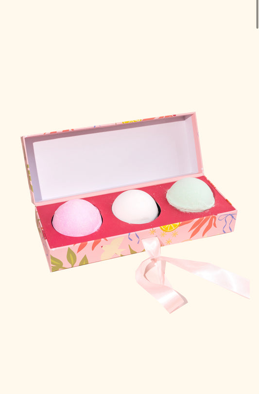Musee Whimsy Three Bath Bomb Set