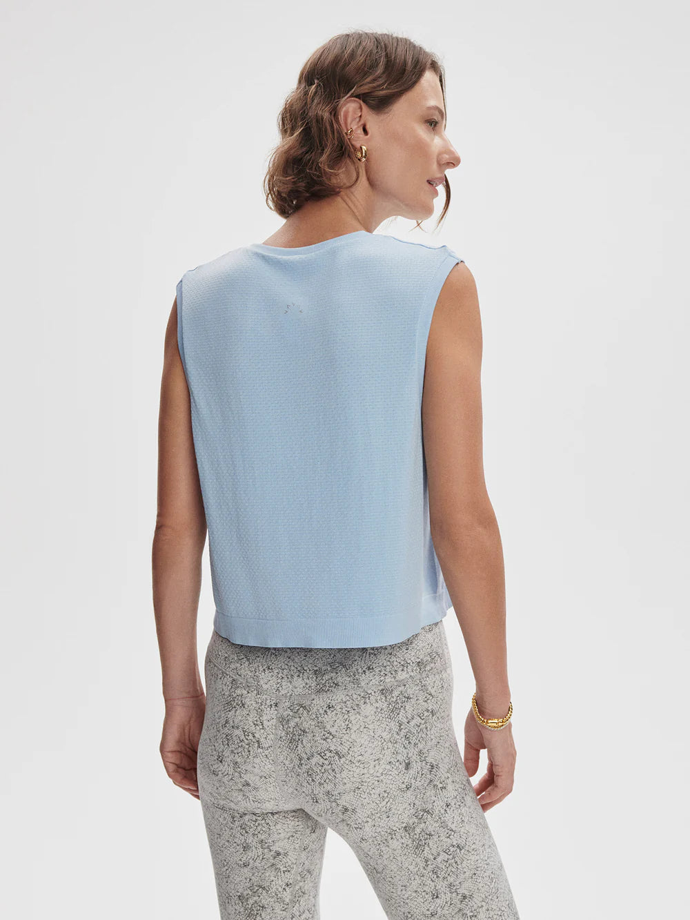Varley Page Seamless Crop Tank