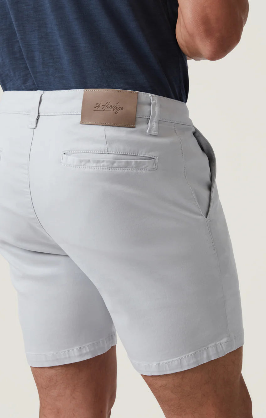 34 Heritage Men's Hampton Shorts in Stone Twill