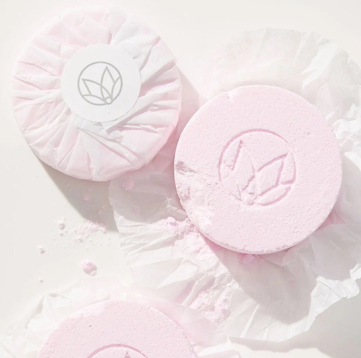 Musee Champagne And Rose Shower Steamers