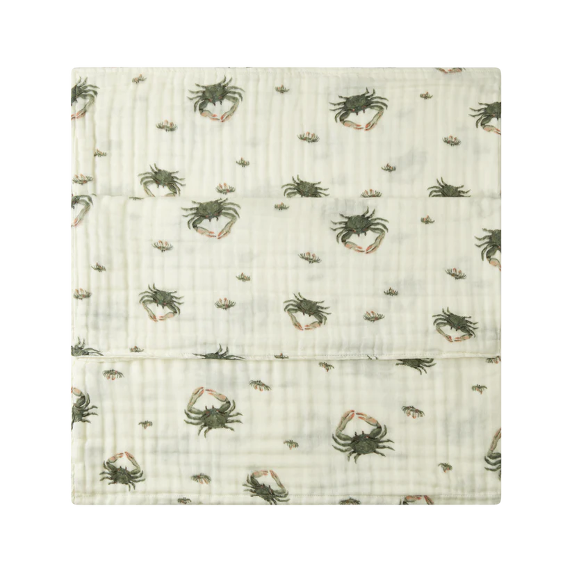Milkbarn Coastal Crab Beach Towel