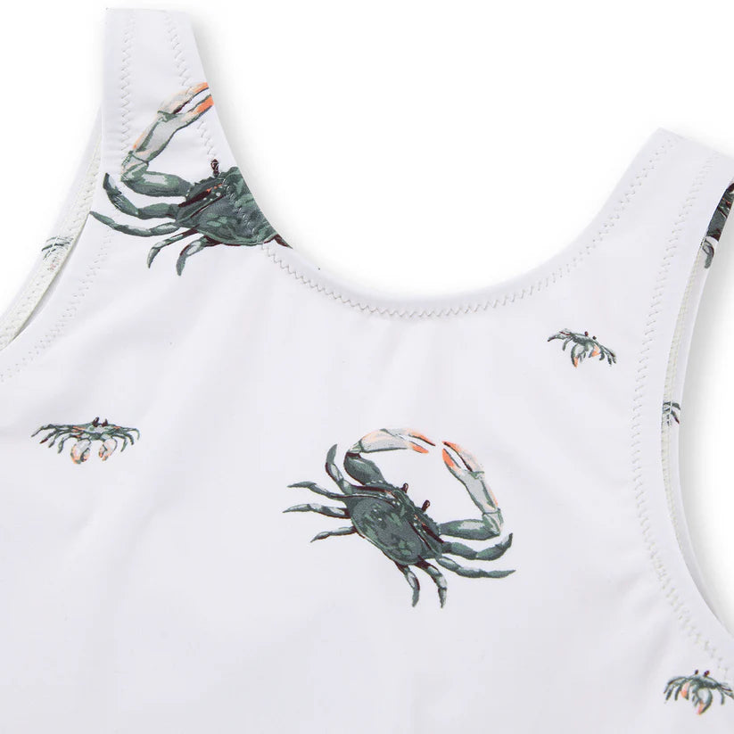 Milkbarn Coastal Crab Ballet Skirt Swimsuit