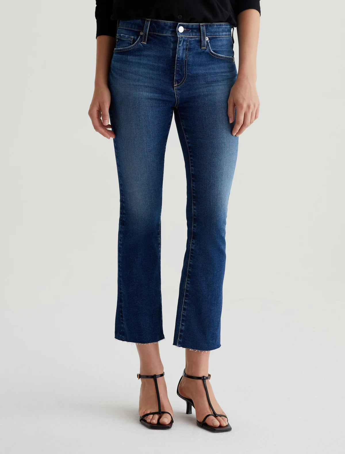 AG Farrah Boot Crop Mid-Rise Fit