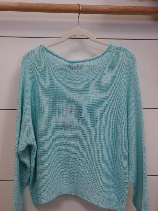 Wooden Ships Women's Beach Cotton Sweater