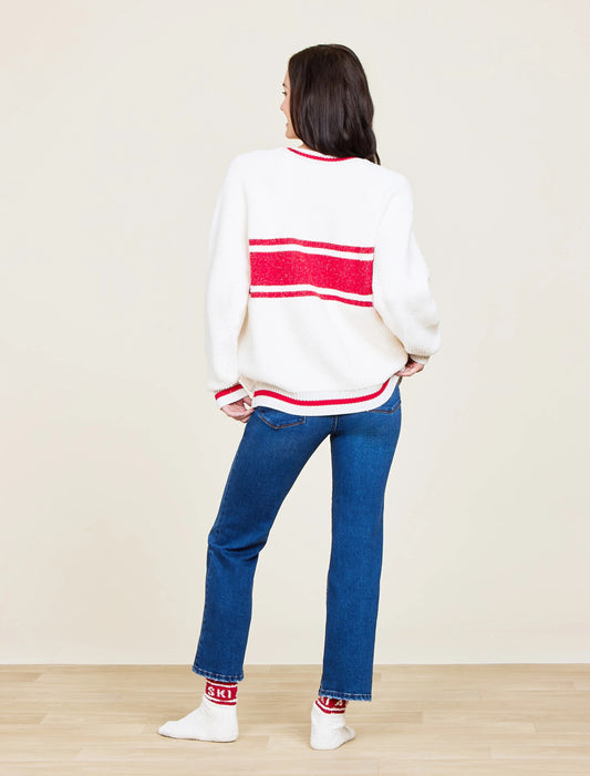 Barefoot Dreams CozyChic Cotton Apres Ski Pullover