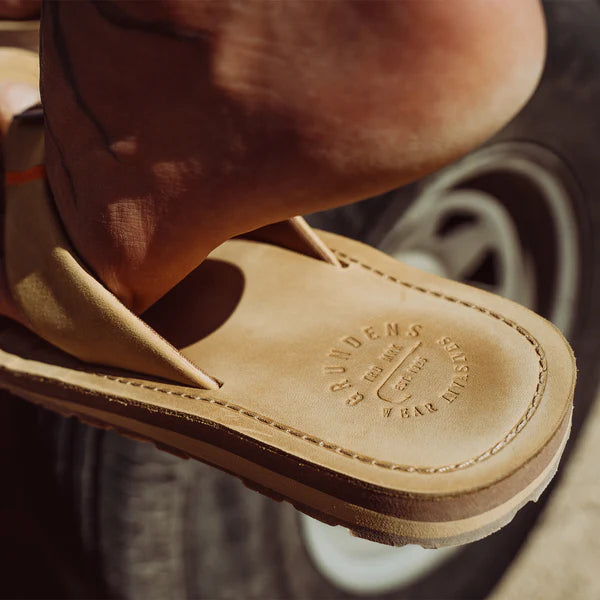 Grundens Men's Mudflats Leather Sandal