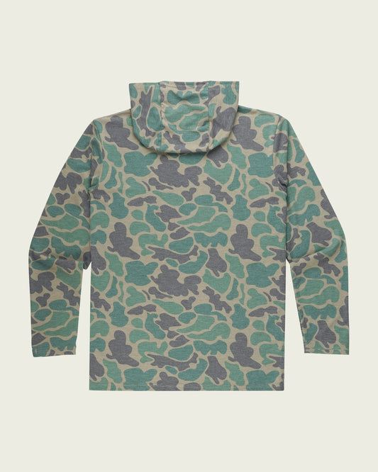 Marsh Wear Youth Buxton Hoodie- Green Mallard Camo