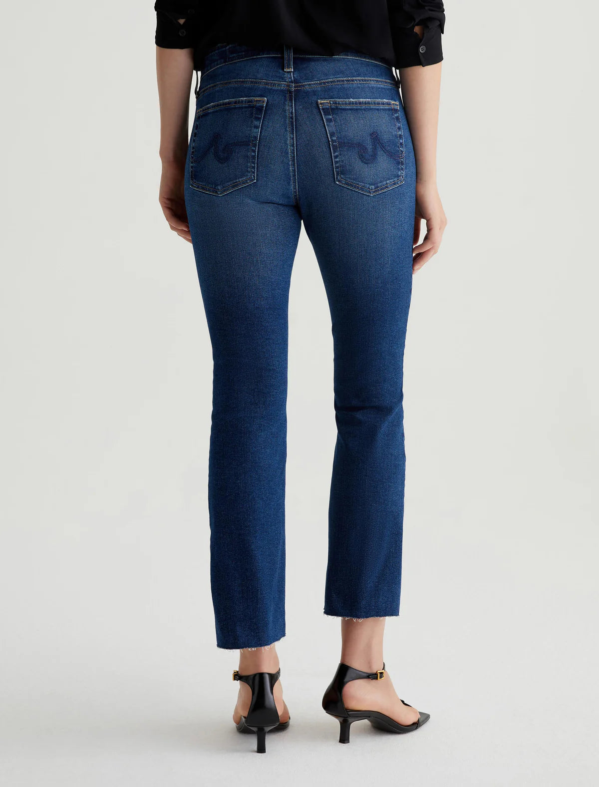 AG Farrah Boot Crop Mid-Rise Fit