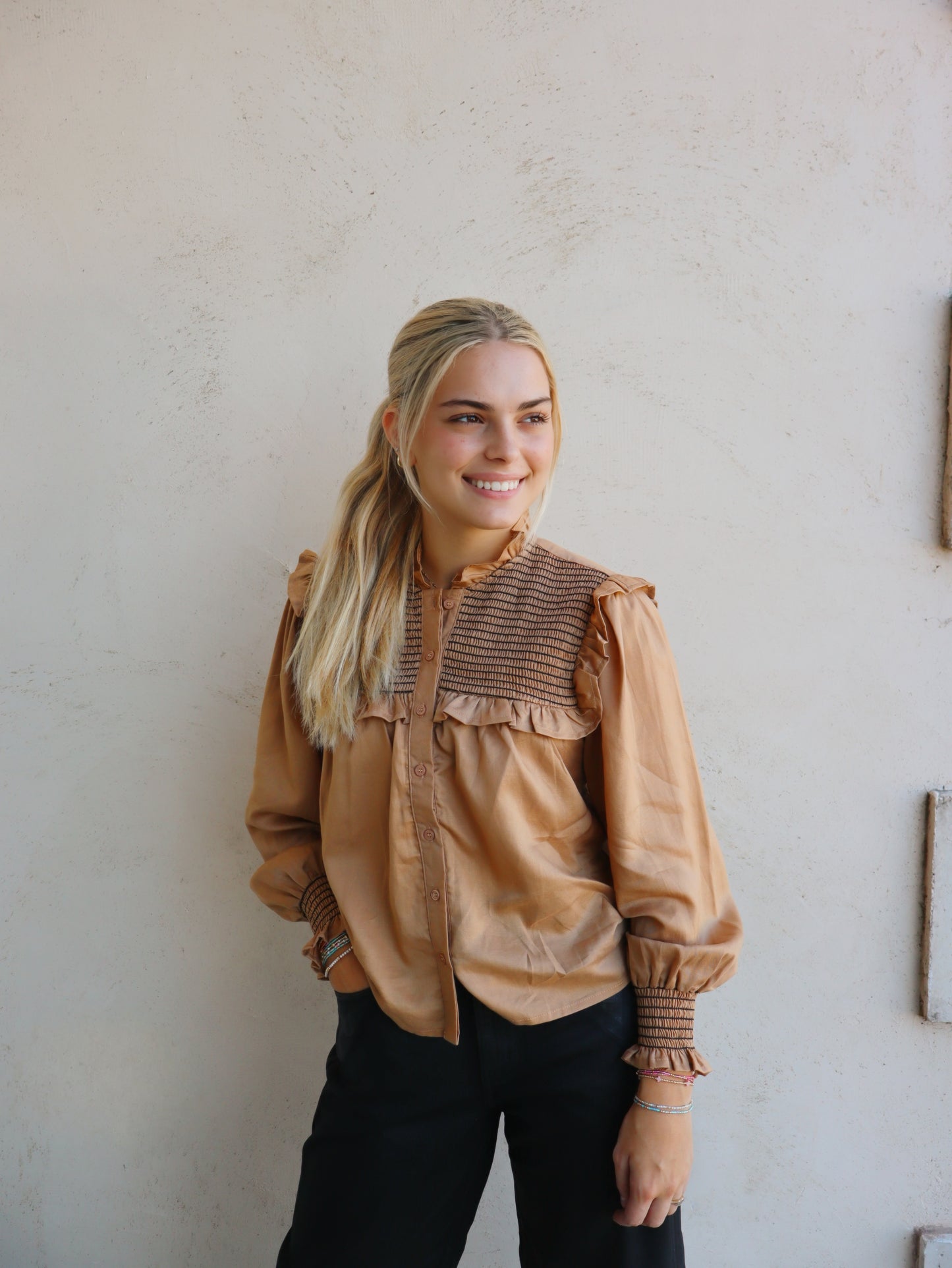 The Shirt Long Sleeve Nicolette Shirt