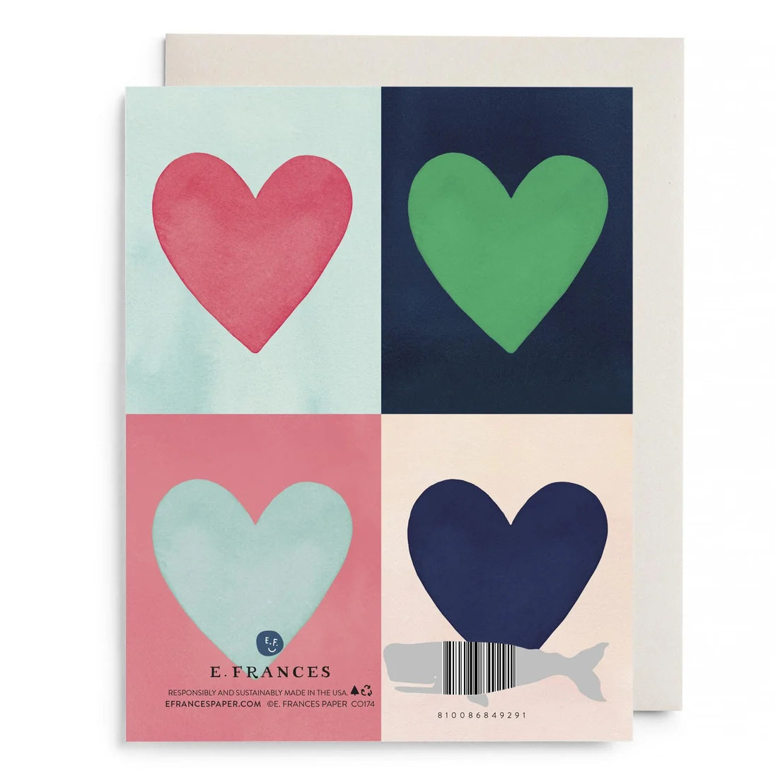 E.Frances Love To You Hearts Greeting Card