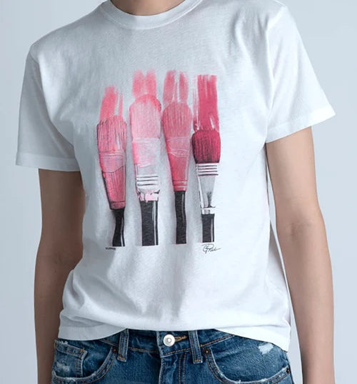Cpress Studio Brushwork Mushie Tee
