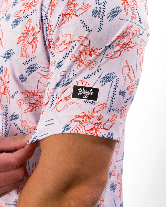 Waggle Men's ClawDad Polo