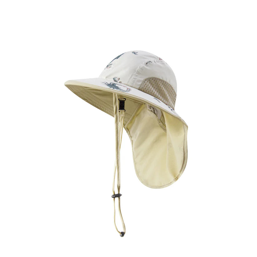 Milkbarn Coastal Crab Sun Safety Play Hat