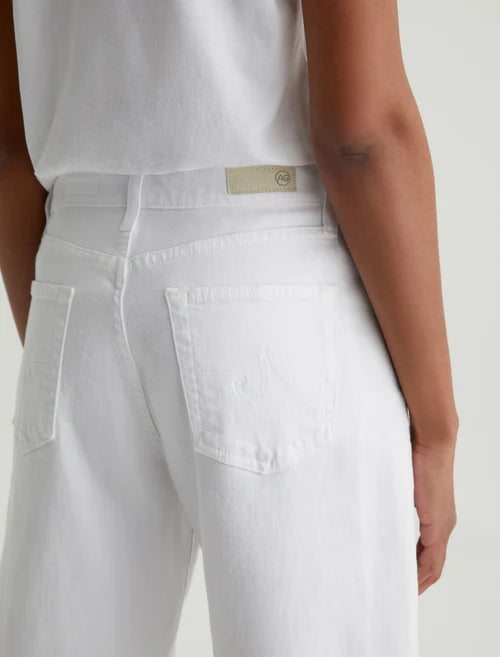 AG Women's Hattie Crop High-Rise Barrel