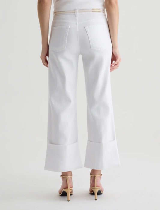 AG Women's Saige Wide Leg Crop With Rope