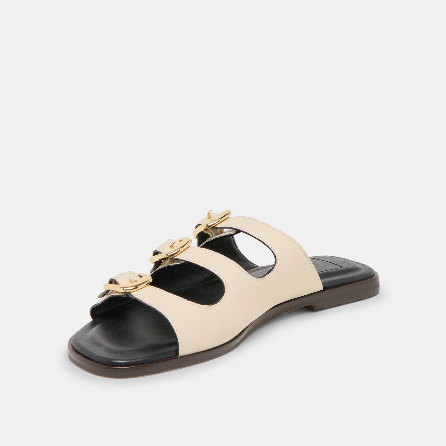 Dolce Vita Fin Sandals Bone Leather