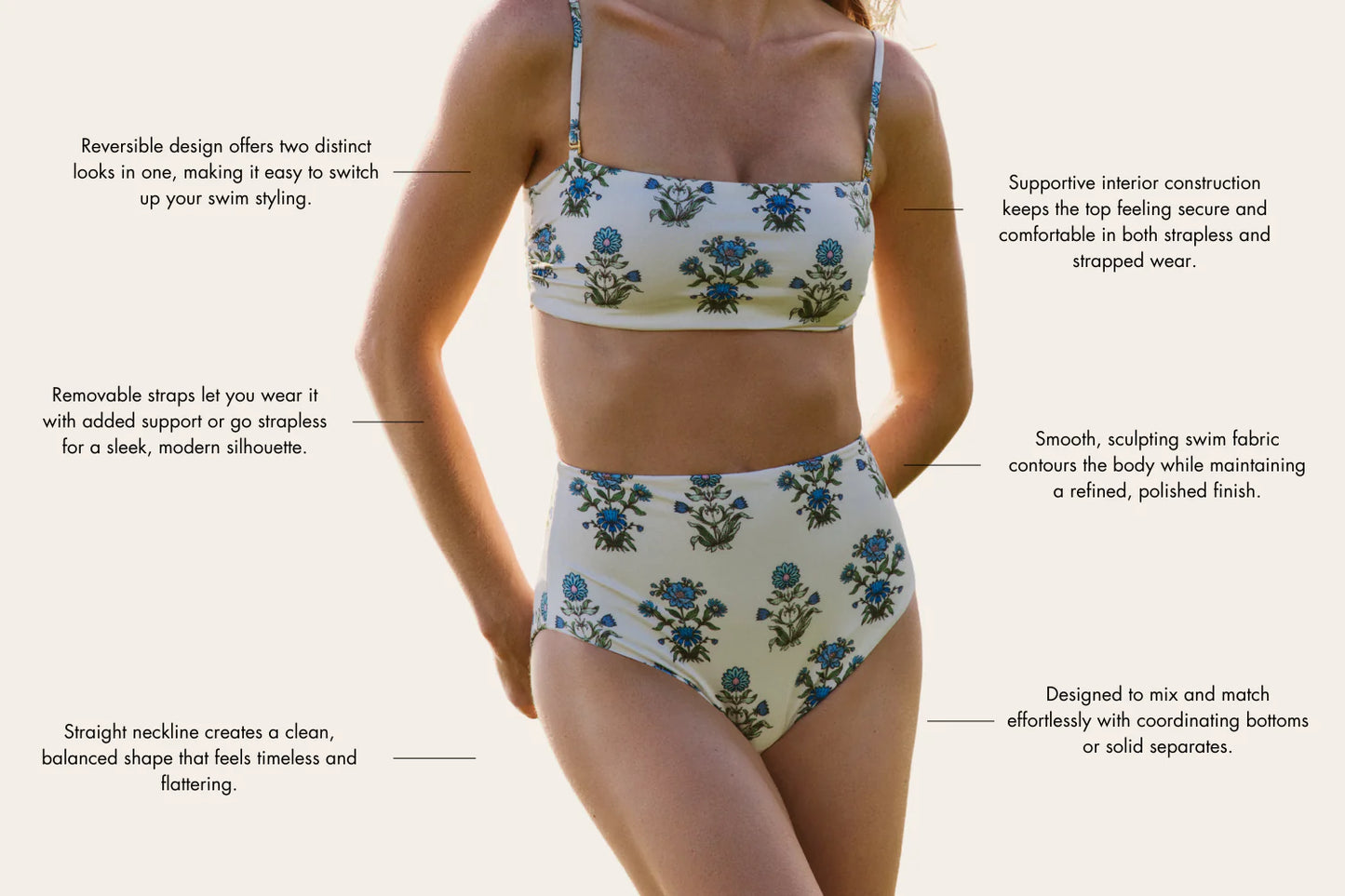 Hermoza Ita Reversible Top In Party On The Prairie
