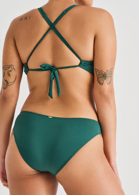 Everyday Sunday Women's Pleated Bikini Bottom