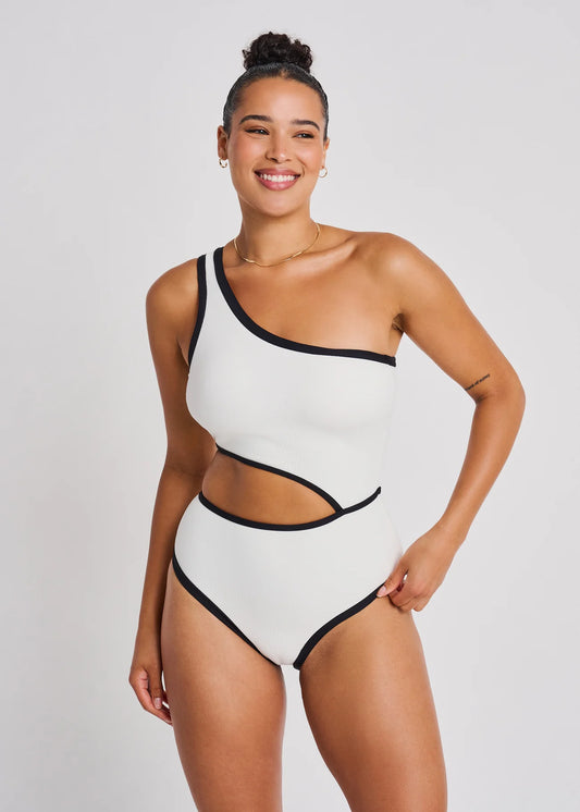 Everyday Sunday Women's One Shoulder One-Piece