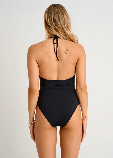 Everyday Sunday High-Leg Halter One-Piece