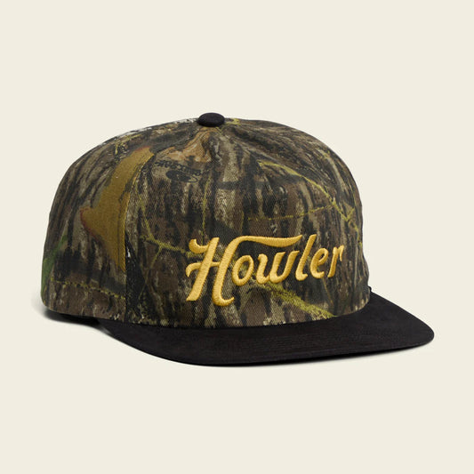Howler Bros Script Snapback- Mossy Oak