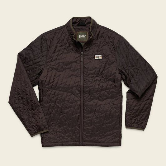 Howler Brothers Voltage Quilted Jacket- Bark