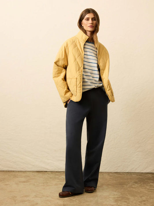 Faherty Sunwashed Quilted Jacket - Tuscan Sun