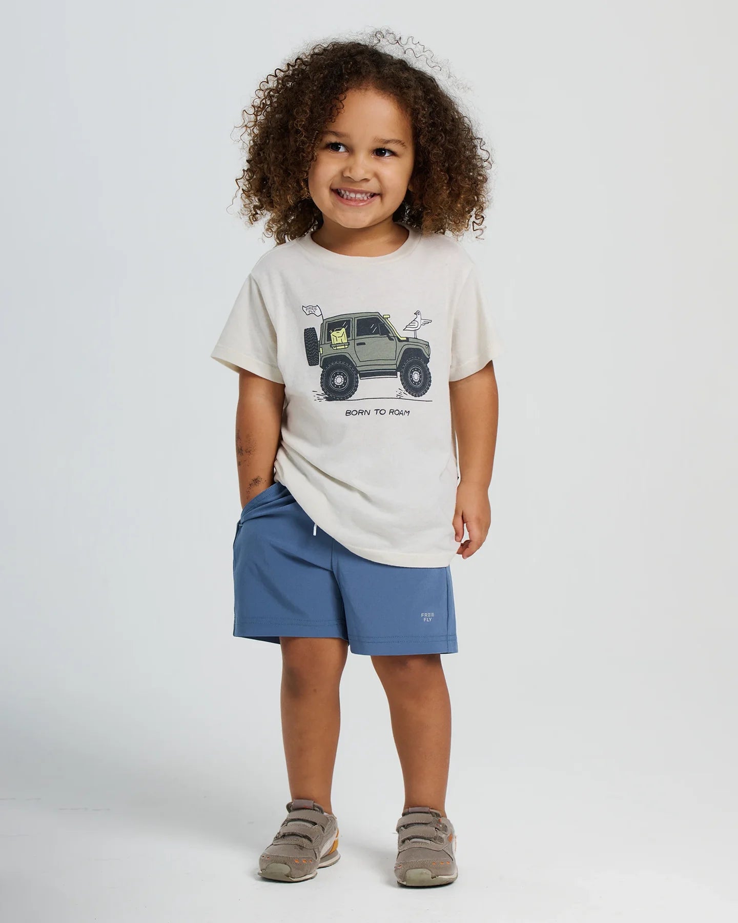 Free Fly Toddler Born to Roam Tee