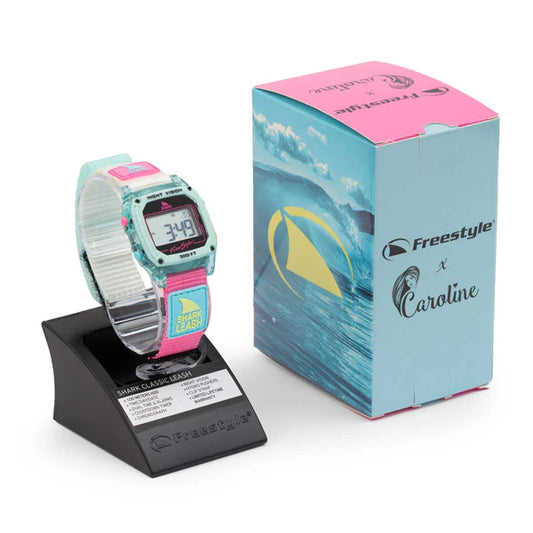 Freestyle Caroline Marks Signature Shark Classic Leash Watch-Clear Blue Sky