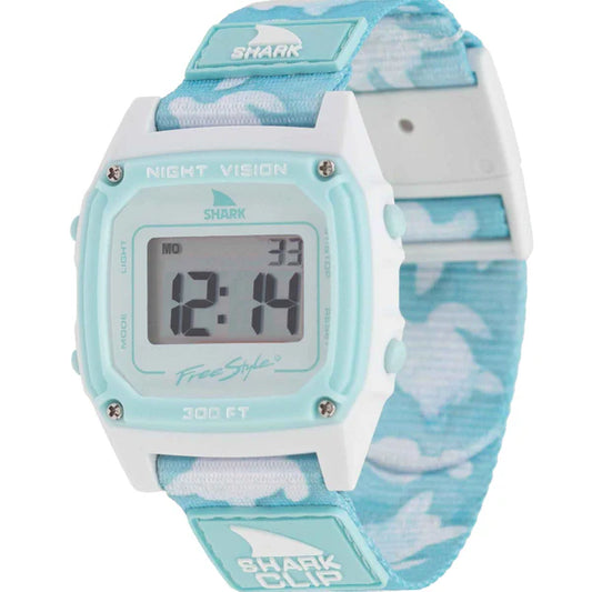 Freestyle Shark Classic Clip Watch-Trippy Turtle Aqua