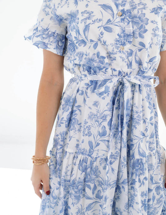J.Marie The Chloe Button Up Midi Dress