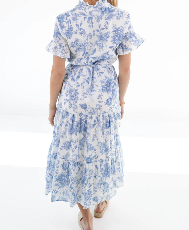 J.Marie The Chloe Button Up Midi Dress