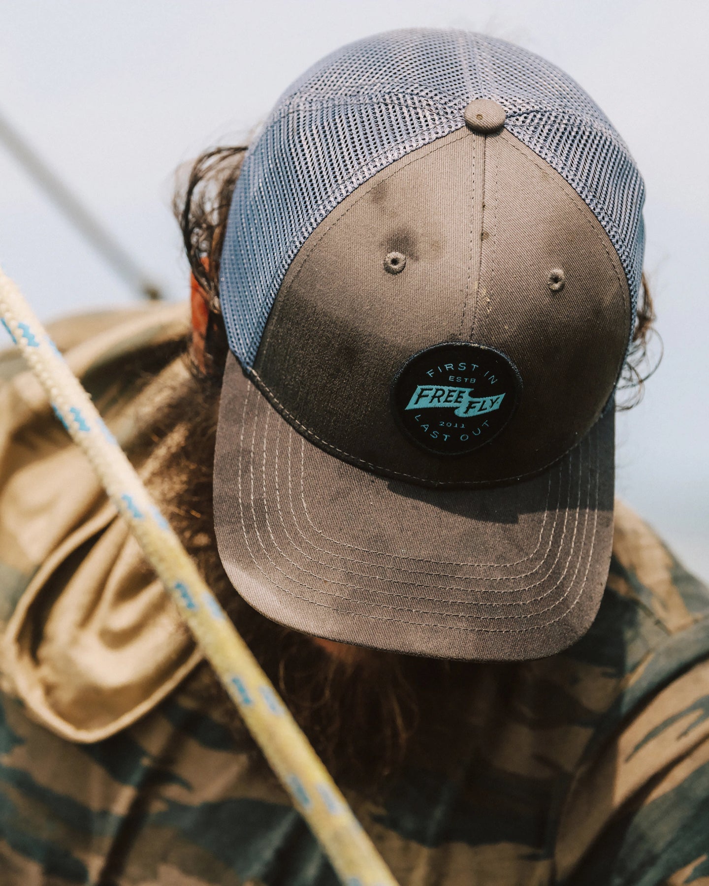 Free Fly Men’s First And Last Trucker Hat