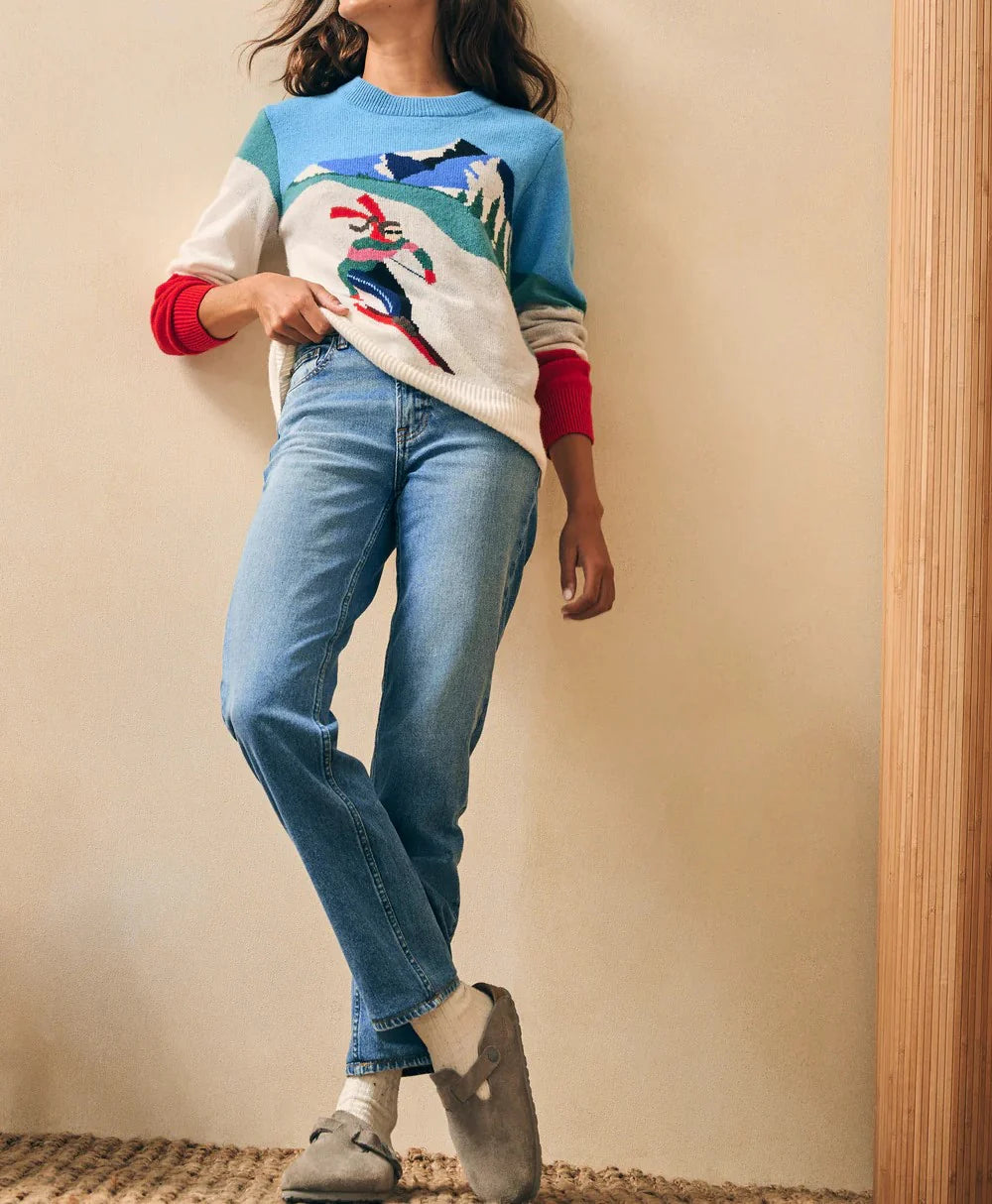 Faherty Women’s Mountain Coaster Sweater