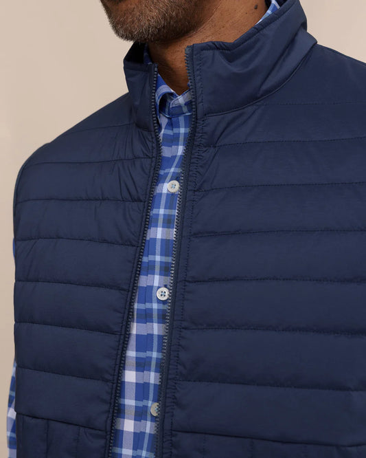 Southern Tide Men's Greenwood Packable Quilted Vest