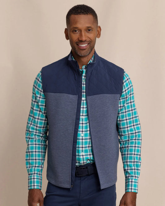 Southern Tide Men's Waterfront Quilted Vest