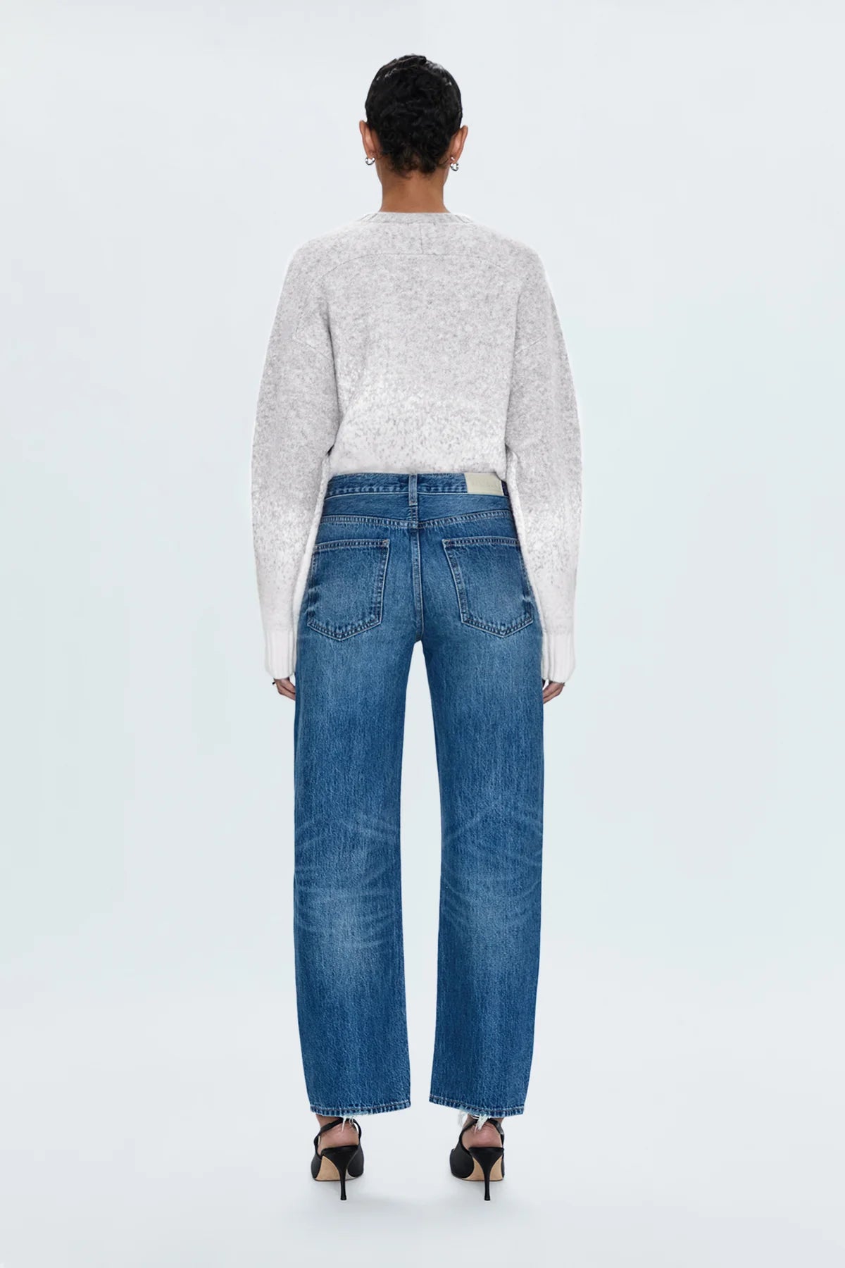 Pistola Lexi Mid Rise Bowed Straight