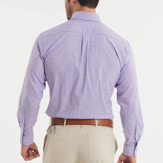 Southern Marsh Dryer Performance Gingham Dress Shirt
