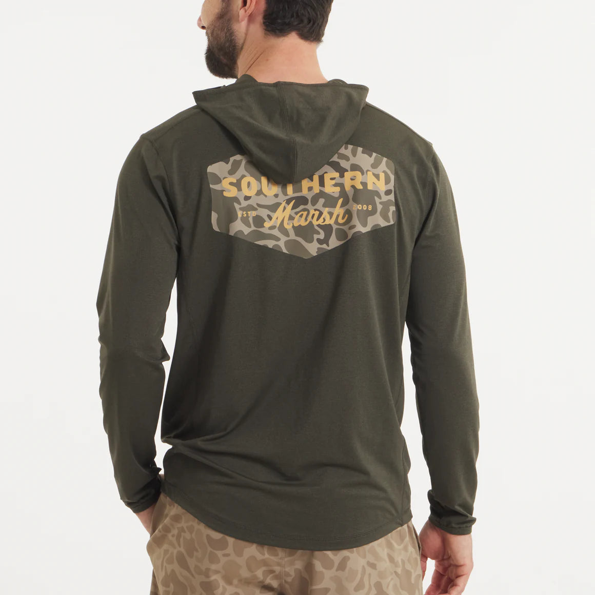 Southern Marsh FieldTec Ultralight Hoodie-Retro Camo