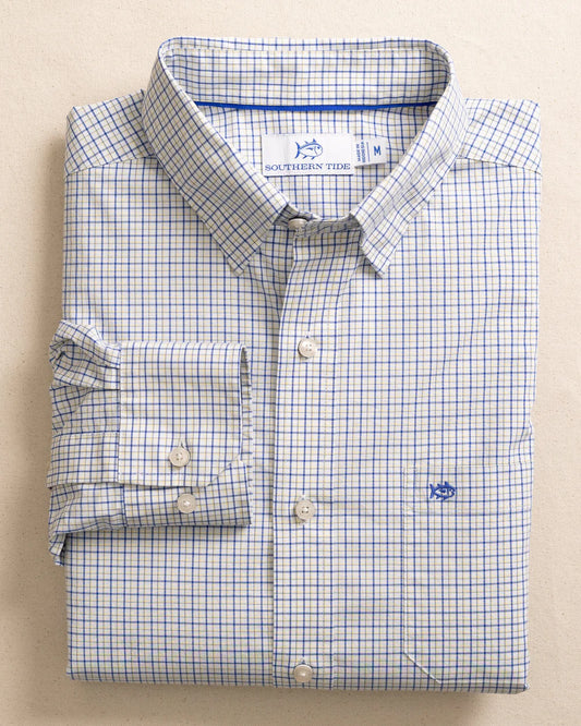 Southern Tide Men’s Long Sleeve Charleston Balfour Plaid Sportshirt