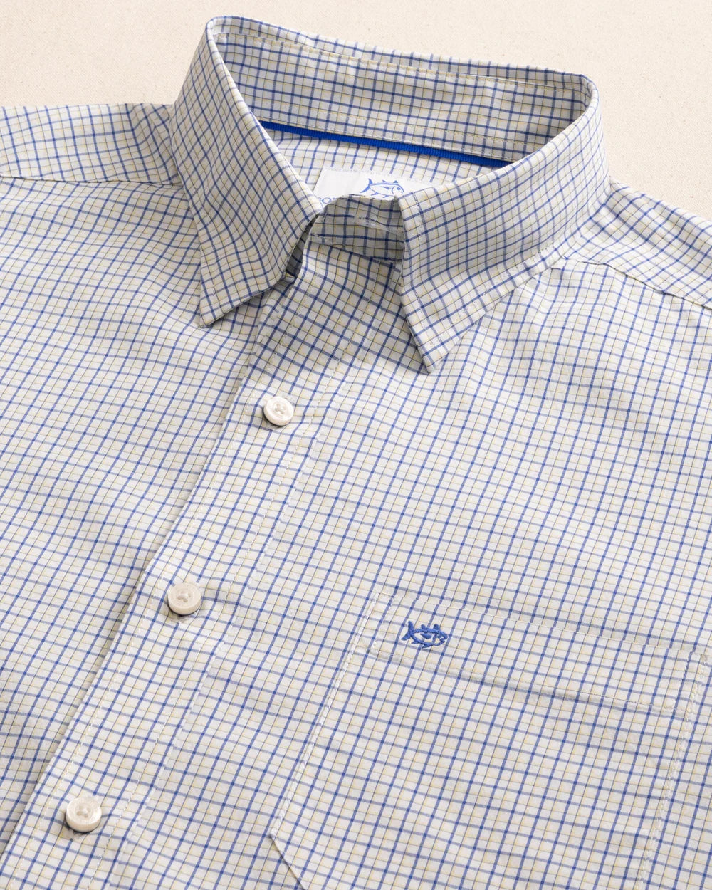 Southern Tide Men’s Long Sleeve Charleston Balfour Plaid Sportshirt