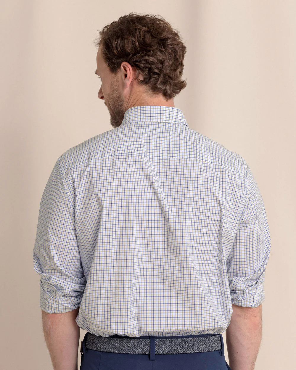 Southern Tide Men’s Long Sleeve Charleston Balfour Plaid Sportshirt